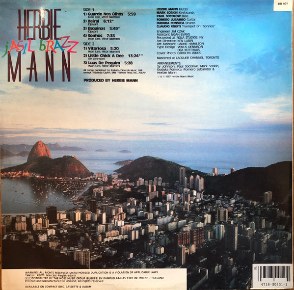 Herbie Mann - Jasil Brazz | RBI (RBI 401) - 2