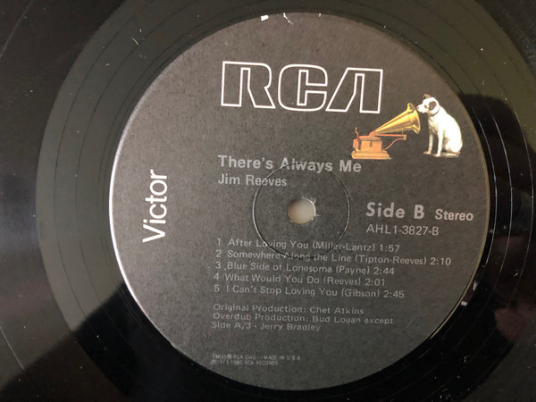 Jim Reeves - There's Always Me | RCA Victor (AHL1-3827) - 4 Jim Reeves - There's Always Me | RCA Victor (AHL1-3827) - 4