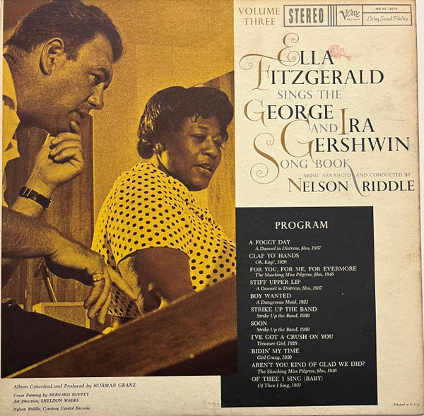 Ella Fitzgerald - Sings The George And Ira Gershwin Song Book - Volume Three | Verve Records (MGVS-6079) - 2 Ella Fitzgerald - Sings The George And Ira Gershwin Song Book - Volume Three | Verve Records (MGVS-6079) - 2