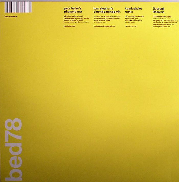 Pete Heller - Sabotage | Bedrock Records (BED78) - 2 Pete Heller - Sabotage | Bedrock Records (BED78) - 2