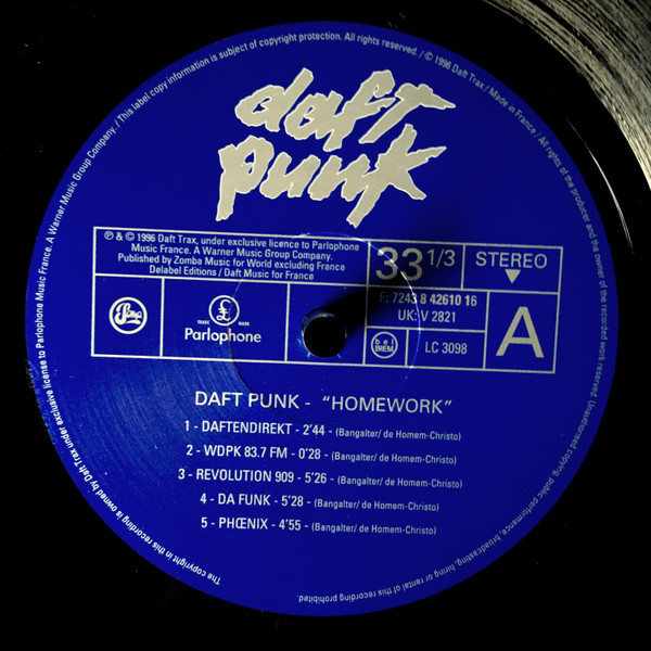 Daft Punk - Homework | Parlophone (7243 8 42609 10) - 3 Daft Punk - Homework | Parlophone (7243 8 42609 10) - 3