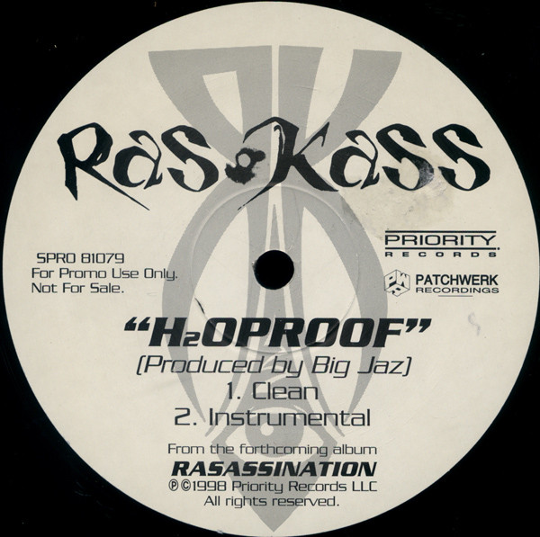 Ras Kass - H₂Oproof | Priority Records (SPRO 81079) - main