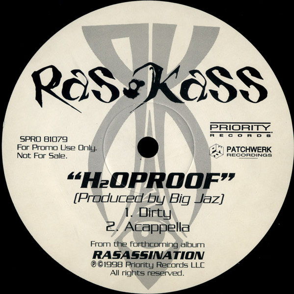 Ras Kass - H₂Oproof | Priority Records (SPRO 81079) - 2