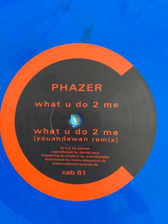 Phazer - Tanzbein | Cabinet Records (cab 61)