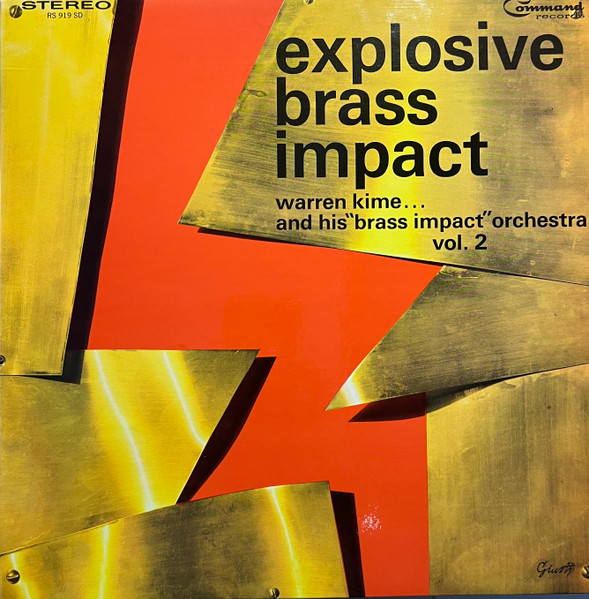 Warren Kime And His Brass Impact Orchestra - Explosive Brass Impact Vol. 2 | Command (RS 919-SD)