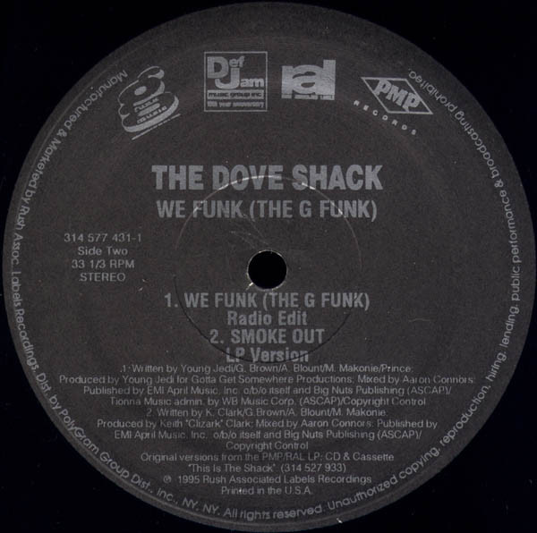 Dove Shack - We Funk (The G Funk) | Rush Associated Labels (314 577 431-1) - 4 Dove Shack - We Funk (The G Funk) | Rush Associated Labels (314 577 431-1) - 4