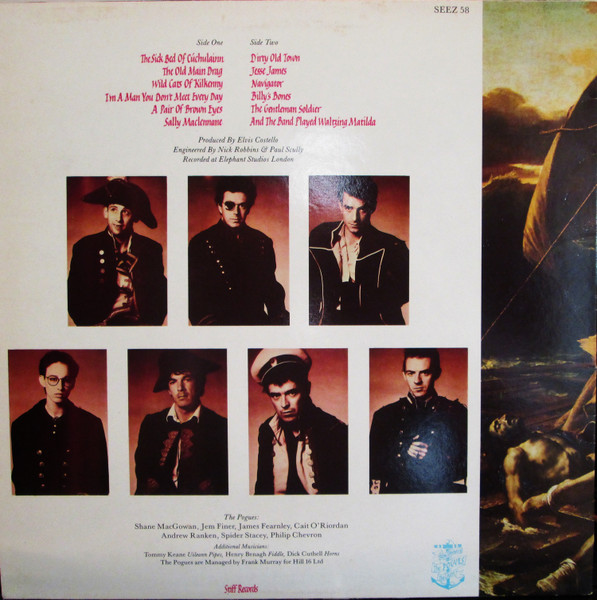 The Pogues - Rum Sodomy & The Lash | Stiff Records (SEEZ 58) - 2
