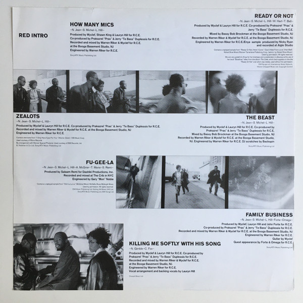 Fugees - The Score | Simply Vinyl (SVLP 374) - 4 Fugees - The Score | Simply Vinyl (SVLP 374) - 4