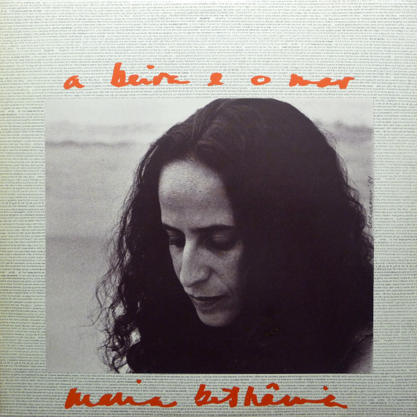 Maria Bethânia - A Beira E O Mar | Philips (824 187-1) - main