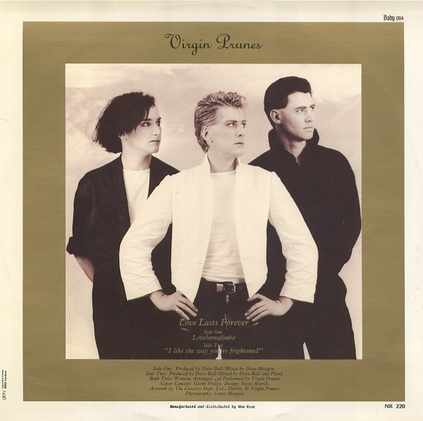 Virgin Prunes - Love Lasts Forever | Baby Records (BABY 004) - 2 Virgin Prunes - Love Lasts Forever | Baby Records (BABY 004) - 2