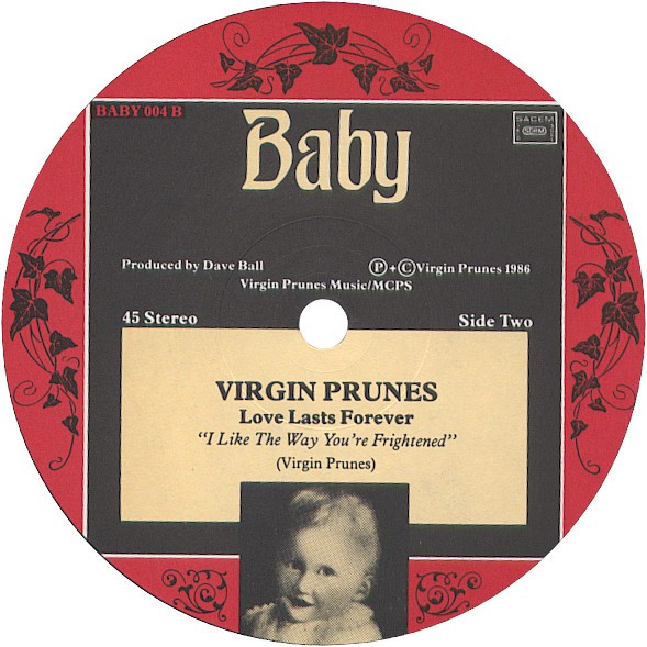 Virgin Prunes - Love Lasts Forever | Baby Records (BABY 004) - 4 Virgin Prunes - Love Lasts Forever | Baby Records (BABY 004) - 4