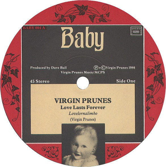Virgin Prunes - Love Lasts Forever | Baby Records (BABY 004) - 3 Virgin Prunes - Love Lasts Forever | Baby Records (BABY 004) - 3