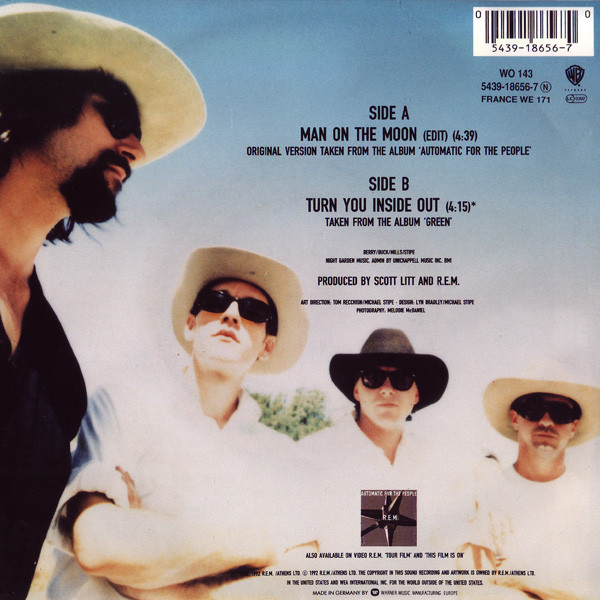 R.E.M. - Man On The Moon | Warner Bros. Records (WO 143) - 2