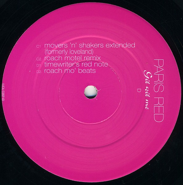 Paris Red - Git Wit Me | UCA Records (UCA 036P-6) - 3 Paris Red - Git Wit Me | UCA Records (UCA 036P-6) - 3