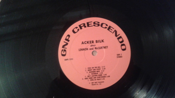 Acker Bilk His Clarinet And Strings - Acker Bilk Plays Lennon & McCartney | GNP Crescendo (GNPS-2191) - 4 Acker Bilk His Clarinet And Strings - Acker Bilk Plays Lennon & McCartney | GNP Crescendo (GNPS-2191) - 4