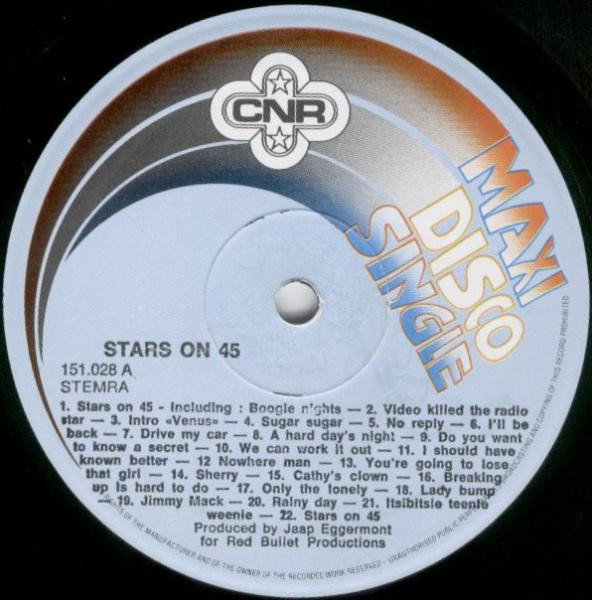 Stars On 45 - Stars On 45 | CNR (151.028) - main