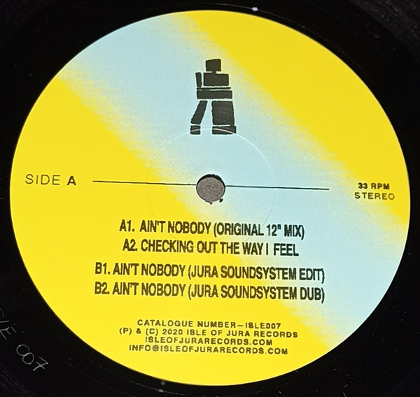 Yvonne Archer - Ain't Nobody | Isle Of Jura (ISLE007) - 3 Yvonne Archer - Ain't Nobody | Isle Of Jura (ISLE007) - 3
