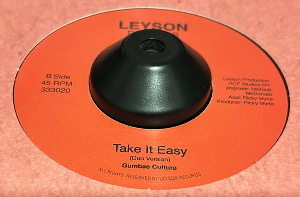 Gumbae Culture - Take It Easy | Leyson Records (333020) - 3