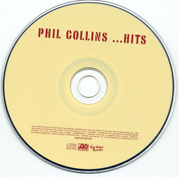 Phil Collins - ...Hits | Atlantic (CWTVD 83139) - 3 Phil Collins - ...Hits | Atlantic (CWTVD 83139) - 3