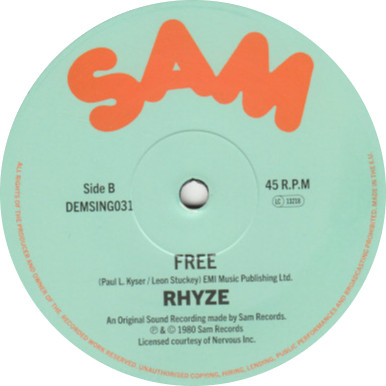 Doris Duke / Rhyze - Woman Of The Ghetto / Free | Sam Records (DEMSING031) - 2 Doris Duke / Rhyze - Woman Of The Ghetto / Free | Sam Records (DEMSING031) - 2