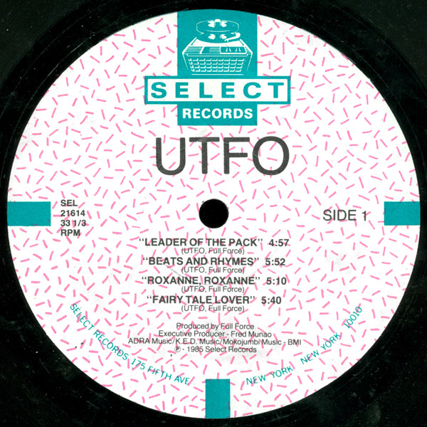 UTFO - UTFO | Select Records (SEL 21614) - 3 UTFO - UTFO | Select Records (SEL 21614) - 3