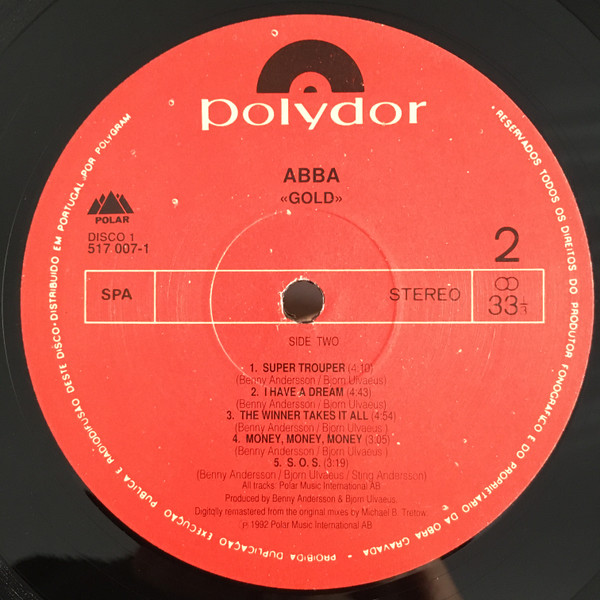 ABBA - Gold (Greatest Hits) | Polydor (517 007-1) - 4