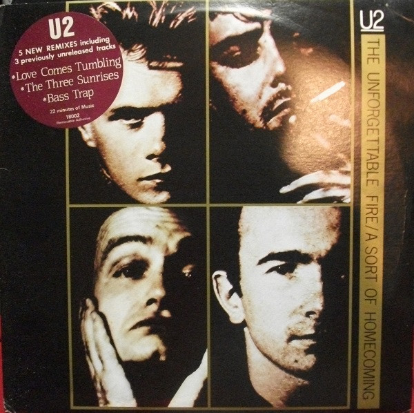 U2 - The Unforgettable Fire / A Sort Of Homecoming | Island Records (L-18002)
