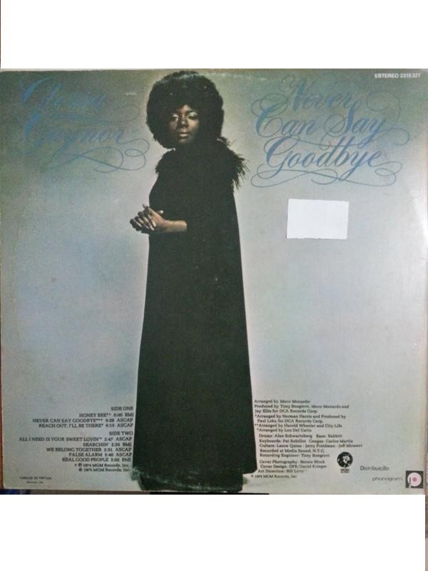 Gloria Gaynor - Never Can Say Goodbye | MGM Records (2315 321) - 2