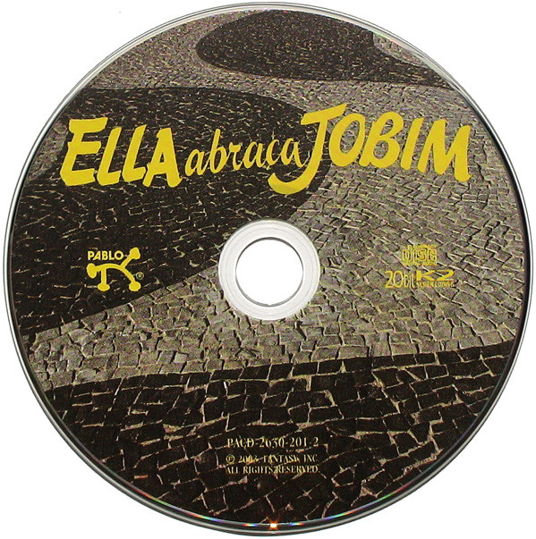 Ella Fitzgerald - Ella Abraça Jobim | Pablo Records (PACD-2630-201-2) - 3 Ella Fitzgerald - Ella Abraça Jobim | Pablo Records (PACD-2630-201-2) - 3