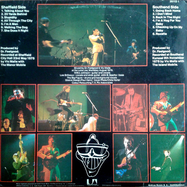 Dr. Feelgood - Stupidity | United Artists Records (28112-1) - 2