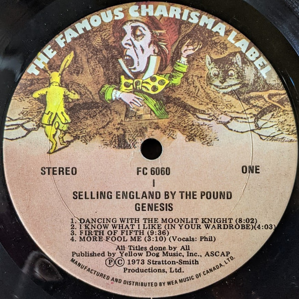 Genesis - Selling England By The Pound | Charisma (FC 6060) - 2