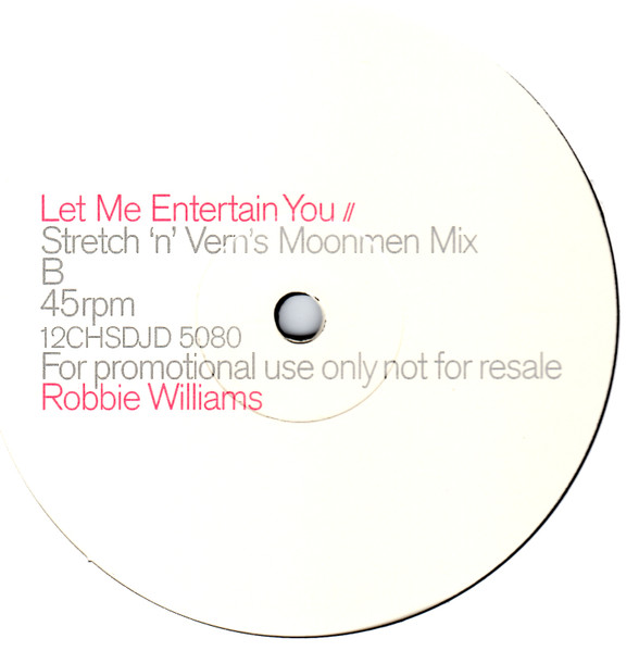 Robbie Williams - Let Me Entertain You | Chrysalis (12CHSDJD 5080) - 4