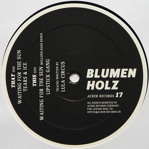 Lula Circus - Blumenholz | Acker Records (ACKER RECORDS 17) - 4 Lula Circus - Blumenholz | Acker Records (ACKER RECORDS 17) - 4