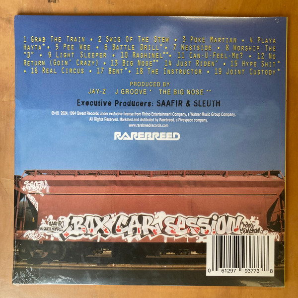 Saafir - Boxcar Sessions | Rarebreed (RB 13) - 2