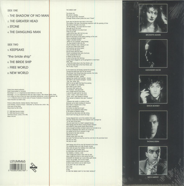 Crime & The City Solution - The Bride Ship LP | Mute (LSTUMM65) - 2 Crime & The City Solution - The Bride Ship LP | Mute (LSTUMM65) - 2