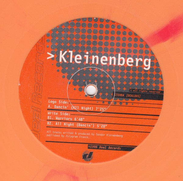 Sander Kleinenberg - Dancin' (All Night) | Deal Records (DEAL 005) - 3 Sander Kleinenberg - Dancin' (All Night) | Deal Records (DEAL 005) - 3