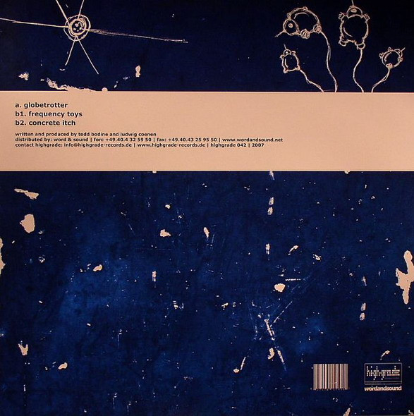 Todd Bodine And Ludwig Coenen - Globetrotter EP | Highgrade Records (Highgrade 042)