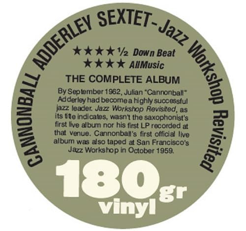 Cannonball Adderley Sextet - Jazz Workshop Revisited | Jazz Wax Records (JWR 4627) - 4