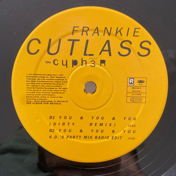 Frankie Cutlass - The Cypher Part 3 | Relativity (664144 2) - 4