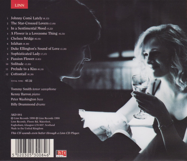 Tommy Smith - The Sound Of Love (The Ballads Of Duke Ellington And Billy Strayhorn) | Linn (AKD 084) - 2