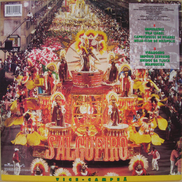 Various - Sambas De Enredo Das Escolas De Samba Do Grupo Especial - Carnaval 95 - Vol. 1 | RCA (7432124542-1) - 2 Various - Sambas De Enredo Das Escolas De Samba Do Grupo Especial - Carnaval 95 - Vol. 1 | RCA (7432124542-1) - 2
