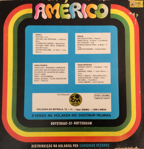 Américo Brito - Sintado Na Pracinha | Arsom Records (801004) - 2 Américo Brito - Sintado Na Pracinha | Arsom Records (801004) - 2