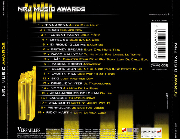 Various - NRJ Music Awards | Versailles (VER 4975482) - 4