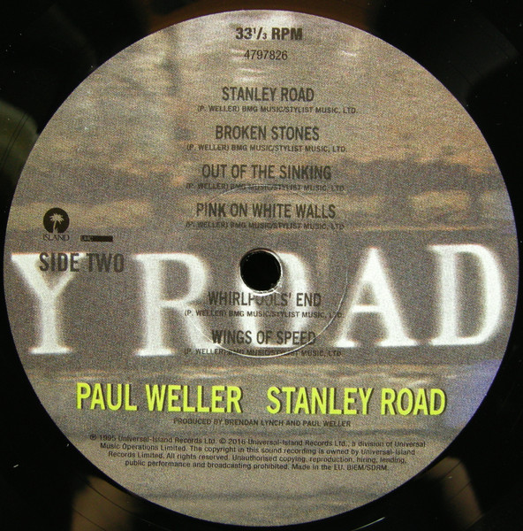 Paul Weller - Stanley Road | Island Records (4797826) - 4 Paul Weller - Stanley Road | Island Records (4797826) - 4