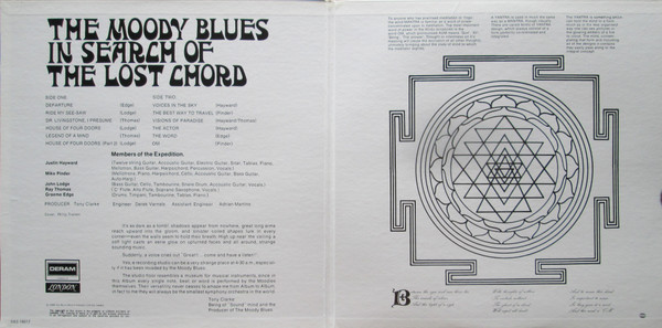 The Moody Blues - In Search Of The Lost Chord | Deram (DES 18017) - 2 The Moody Blues - In Search Of The Lost Chord | Deram (DES 18017) - 2