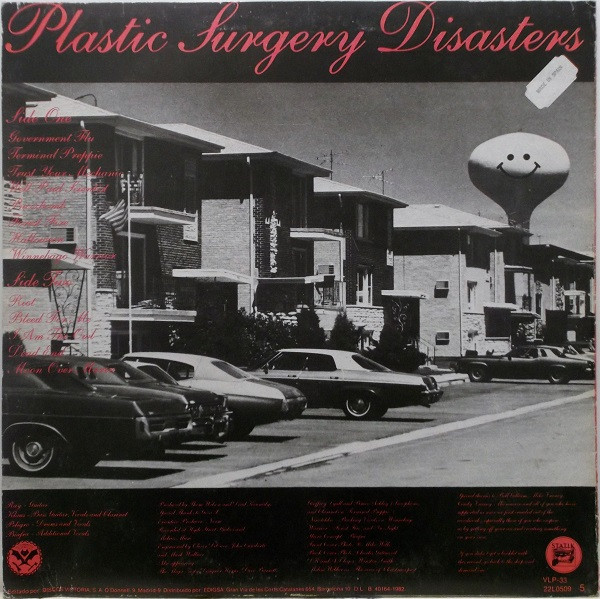 Dead Kennedys - Plastic Surgery Disasters | Alternative Tentacles (VLP-33) - 2