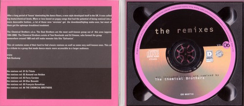 The Chemical Brothers - The Remixes Vol 06 | Disky Dance (DD 902710) - 4