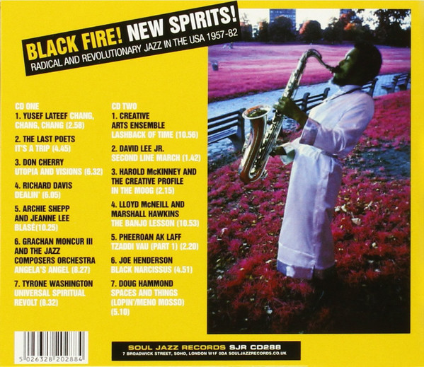 Various - Black Fire! New Spirits! Radical And Revolutionary Jazz In The U.S.A. 1957 - 1982 | Soul Jazz Records (SJR CD 288) - 2 Various - Black Fire! New Spirits! Radical And Revolutionary Jazz In The U.S.A. 1957 - 1982 | Soul Jazz Records (SJR CD 288) - 2