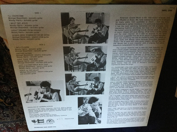 Mike Bloomfield & Woody Harris - Bloomfield Harris | Kicking Mule Records (SNKL 2164) - 2