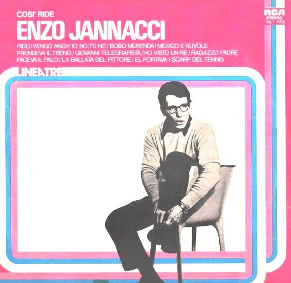 Enzo Jannacci - Così Ride | RCA (TNL 1-3012)